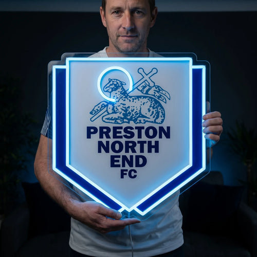 Preston North End FC LED Neon Sign