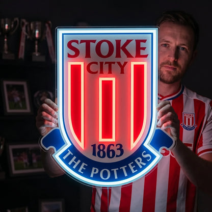 Stoke City FC LED Neon Sign