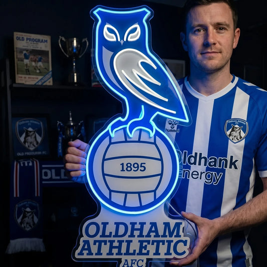 Oldham Athletic LED Neon Sign