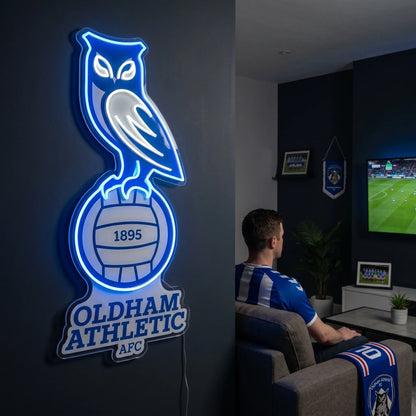 Oldham Athletic LED Neon Sign