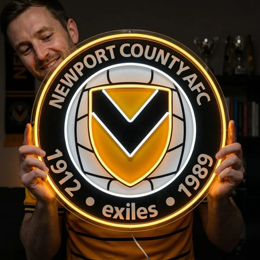 Newport County AFC LED Neon Sign