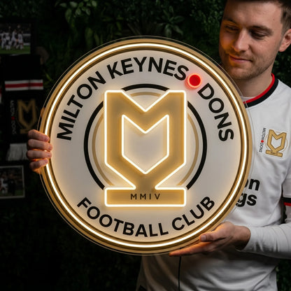 Milton Keynes Dons FC MK Dons LED Neon Sign