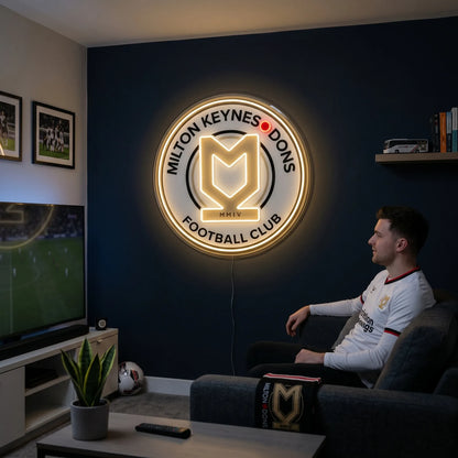 Milton Keynes Dons FC MK Dons LED Neon Sign