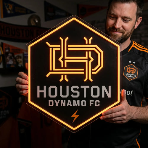 Houston Dynamo FC MLS LED Neon Sign