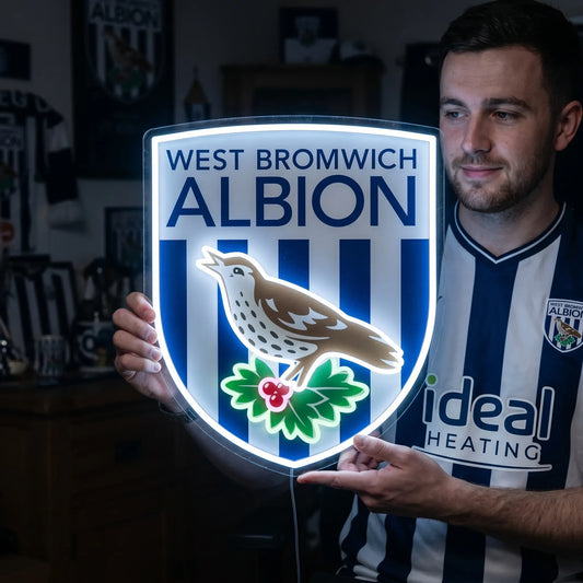West Bromwich Albion FC LED Neon Sign