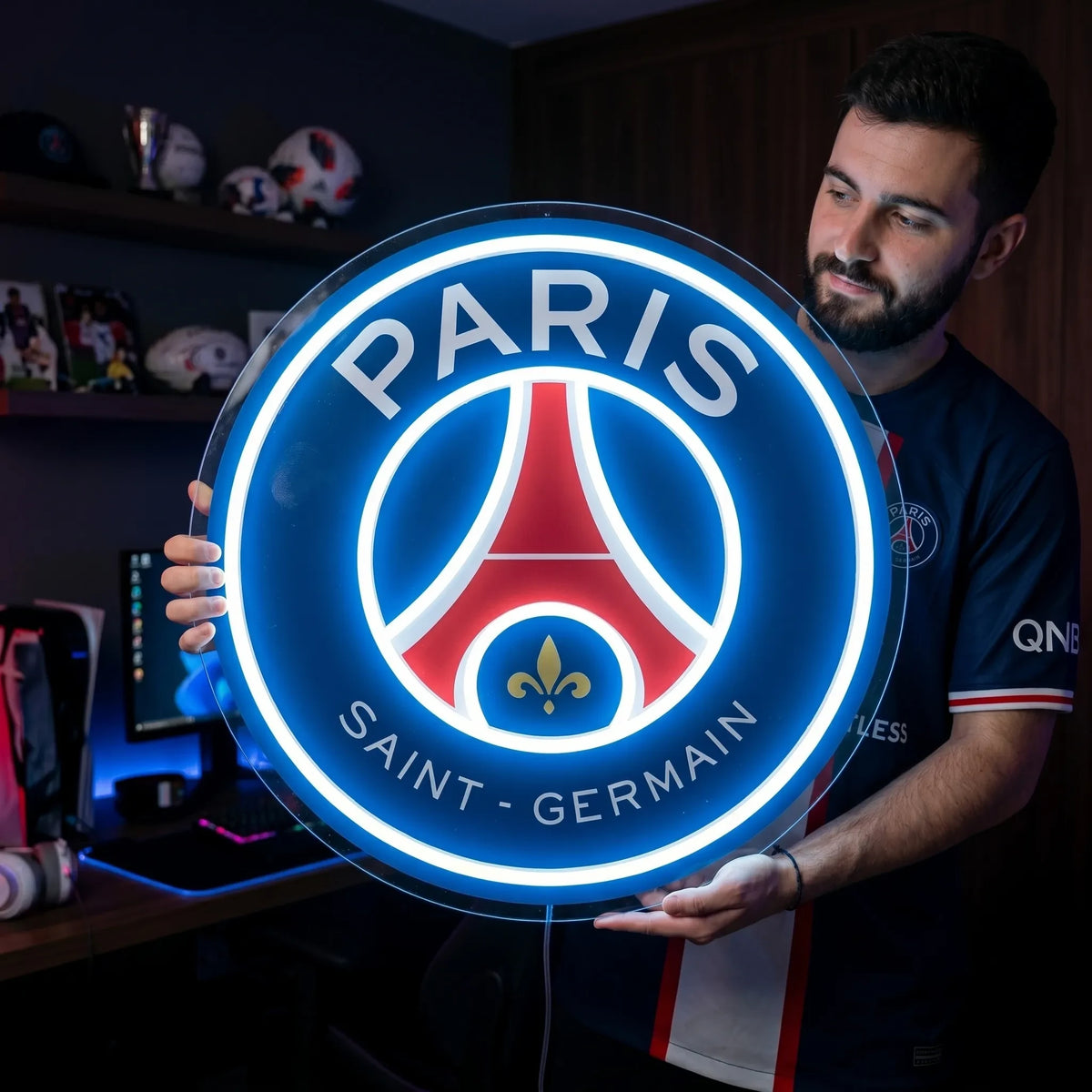 Paris Saint-Germain PSG LED Neon Sign