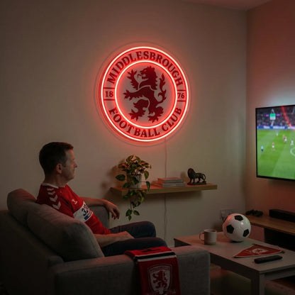 Middlesbrough FC LED Neon Sign