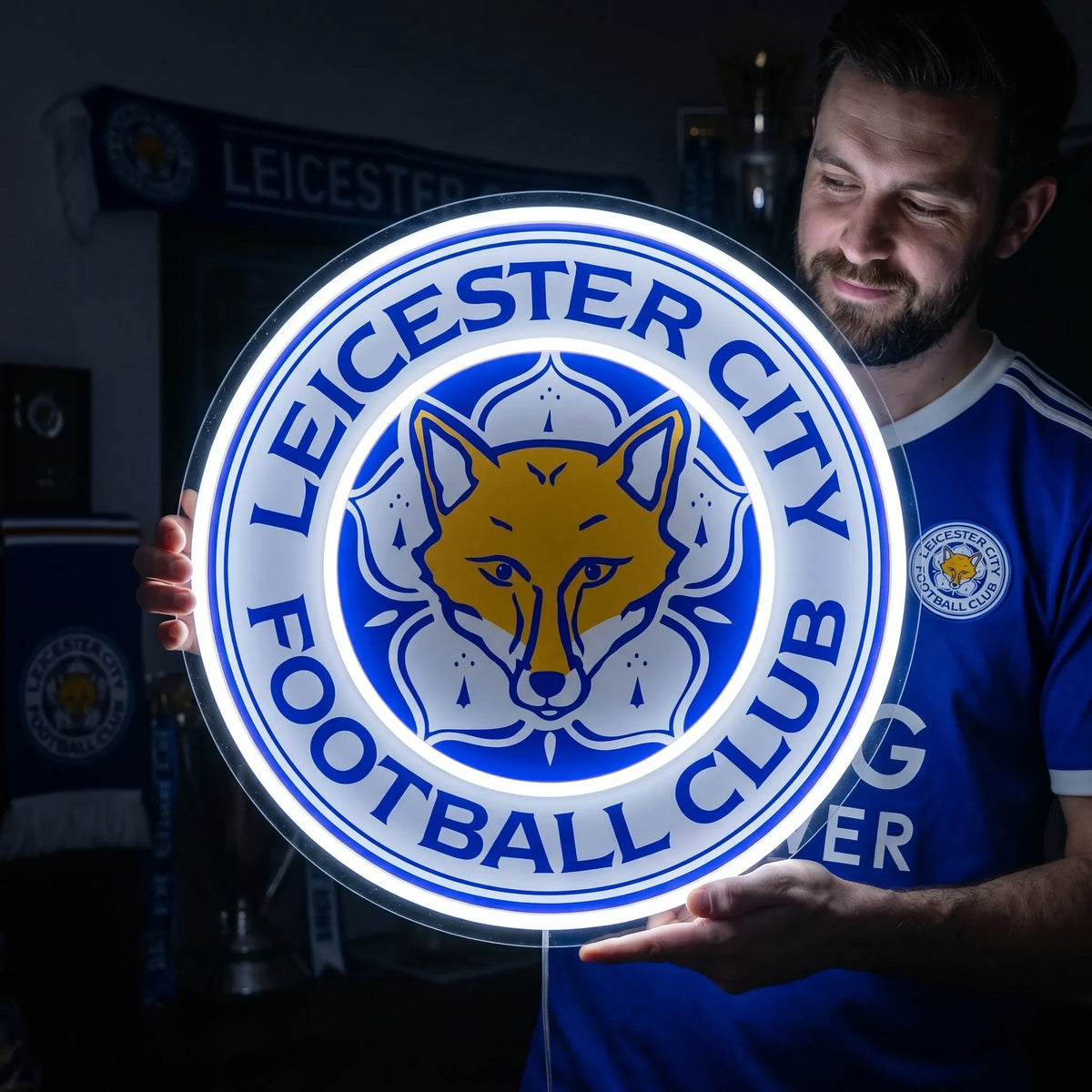 Leicester City FC LED Neon Sign