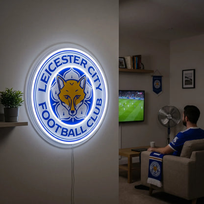 Leicester City FC LED Neon Sign