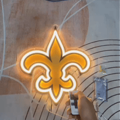 New Orleans Saints LED Neon Sign