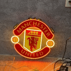 Manchester United FC LED Neon Sign
