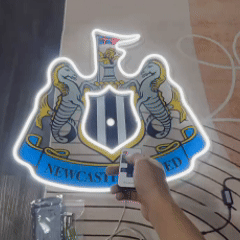 Newcastle United FC LED Neon Sign