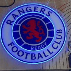 Rangers FC LED Neon Sign