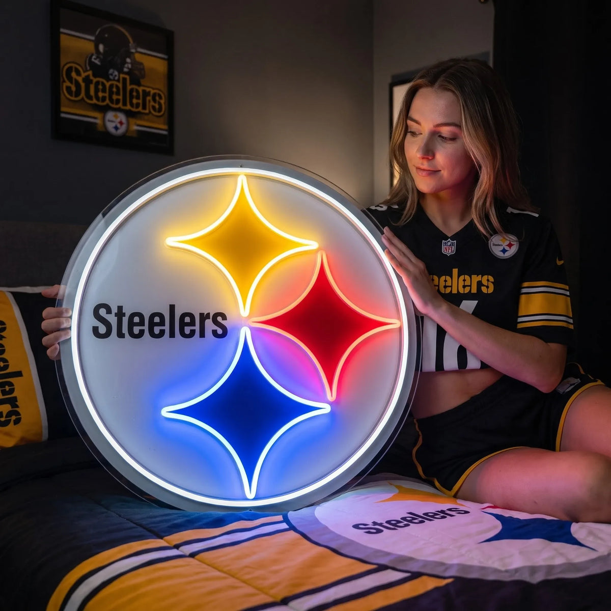 Pittsburgh Steelers LED Neon Sign