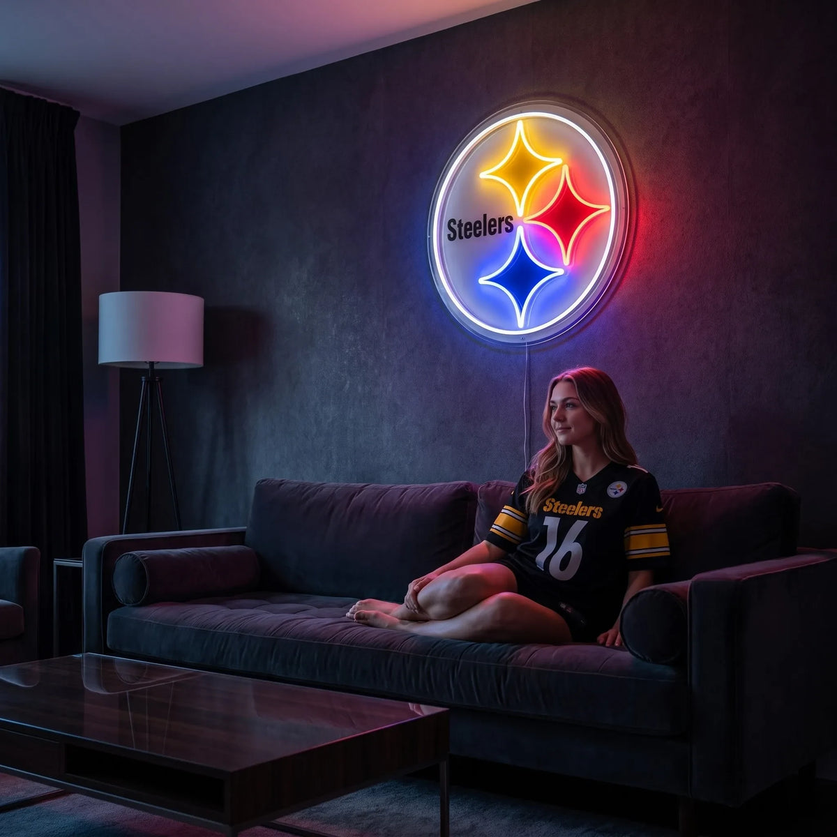 Pittsburgh Steelers LED Neon Sign