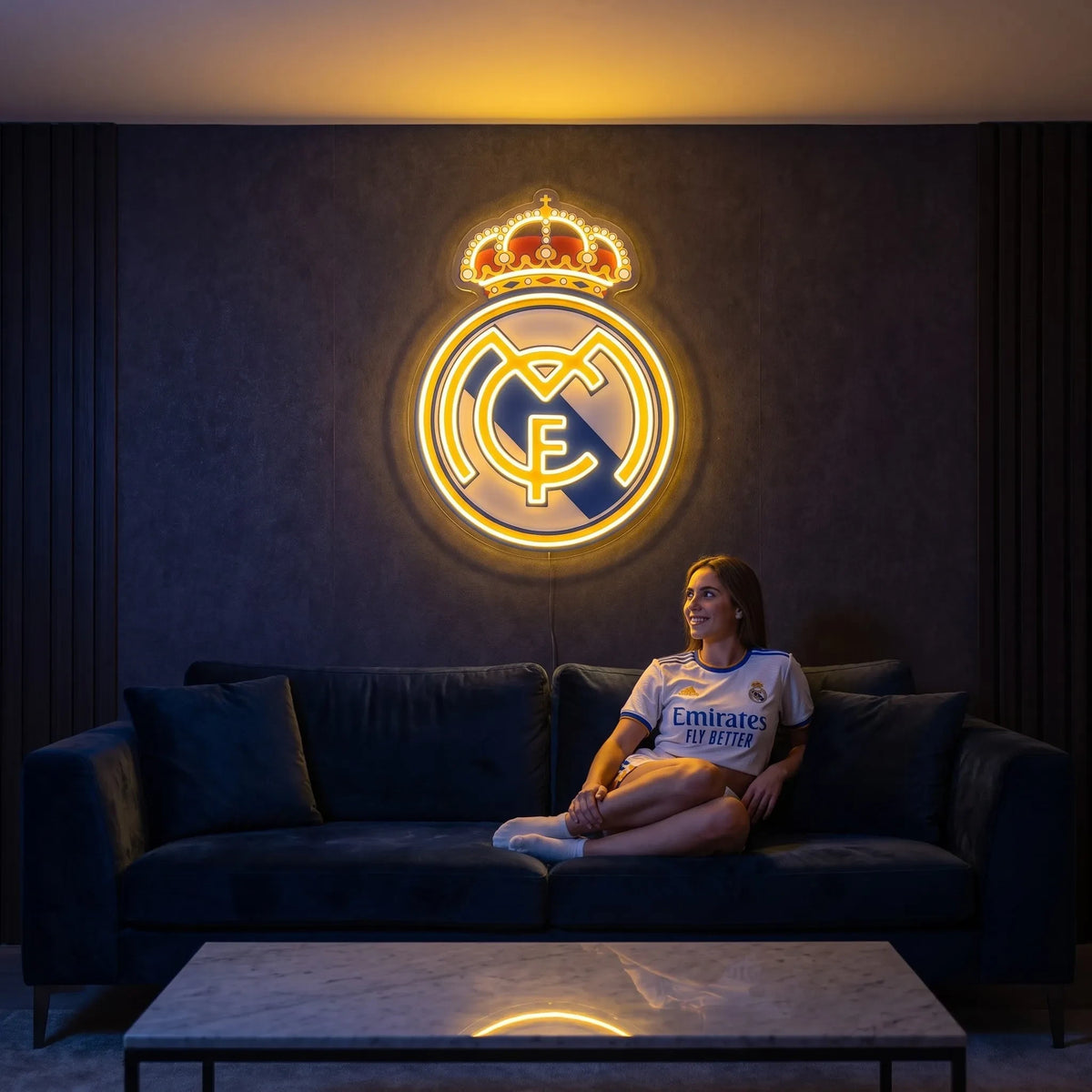 Real Madrid CF LED Neon Sign