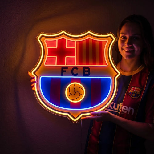 FC Barcelona LED Neon Sign