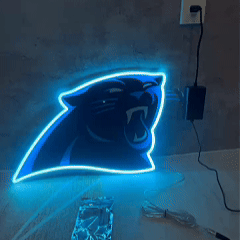 Carolina Panthers LED Neon Sign