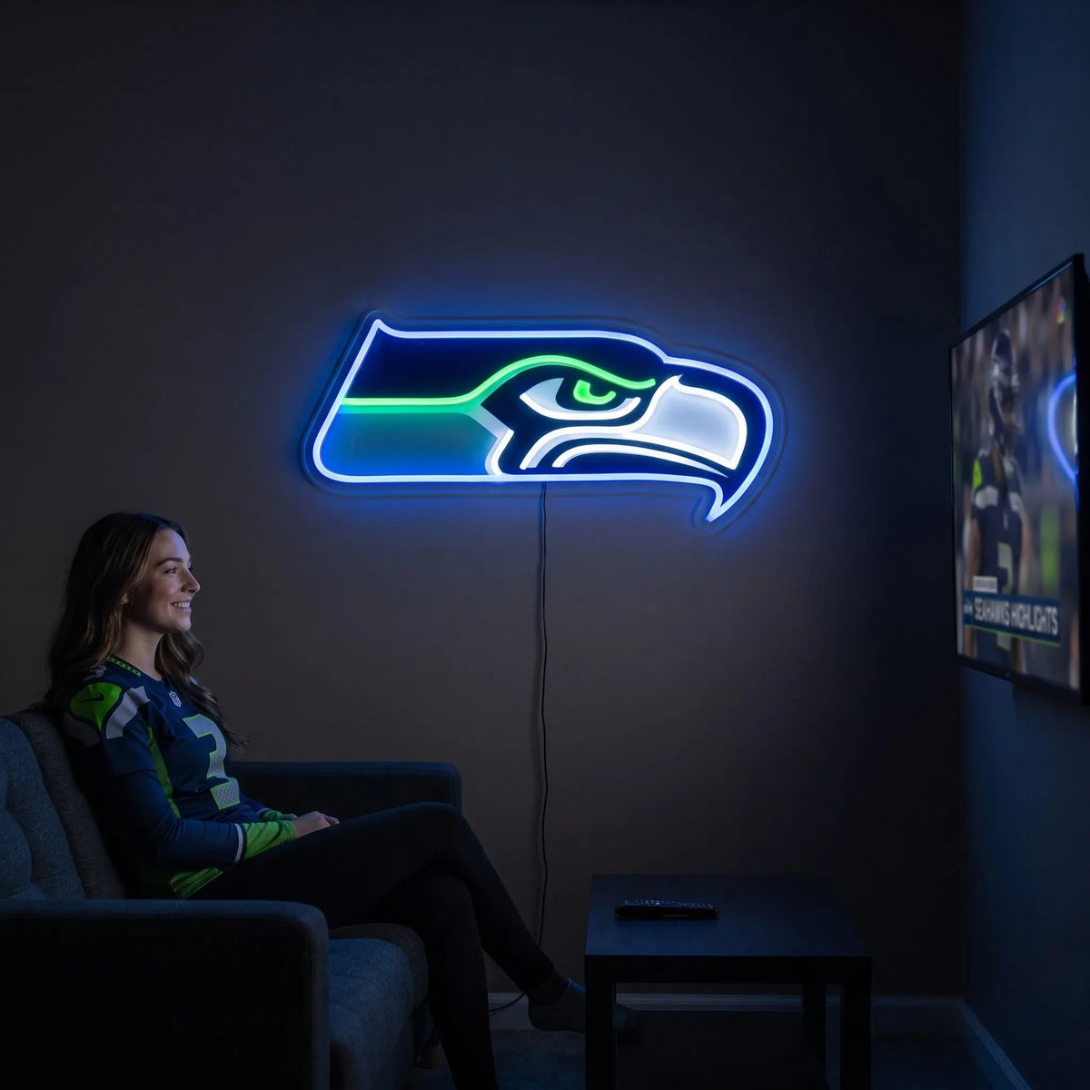 Seattle Seahawks LED Neon Sign