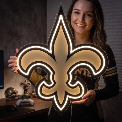 New Orleans Saints LED Neon Sign
