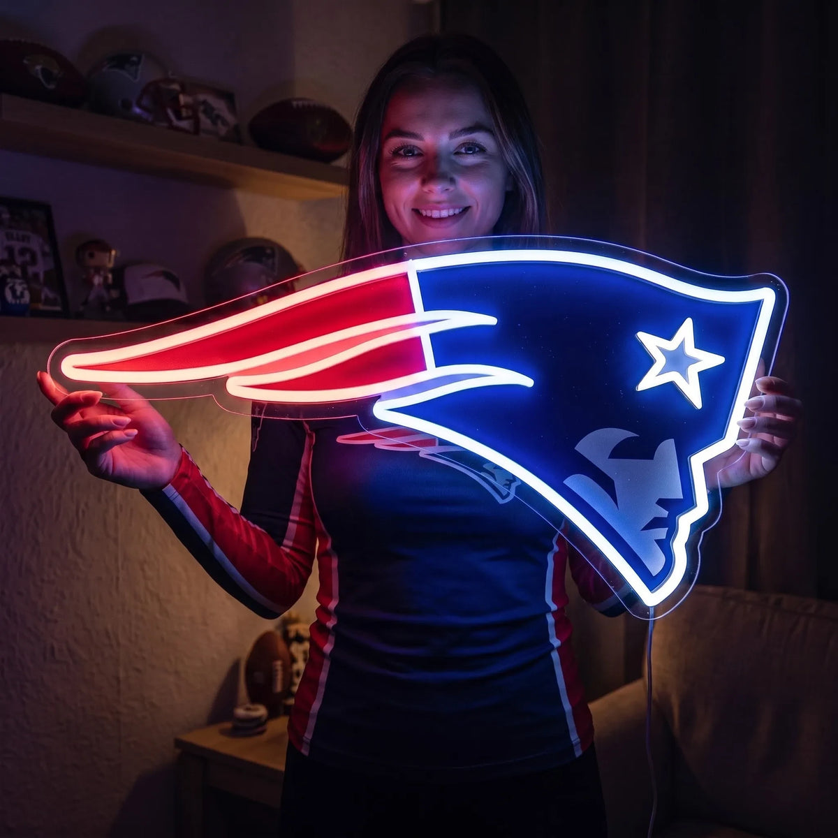 New England Patriots LED Neon Sign