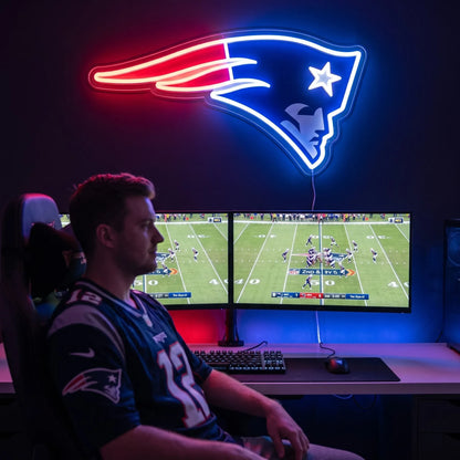 New England Patriots LED Neon Sign