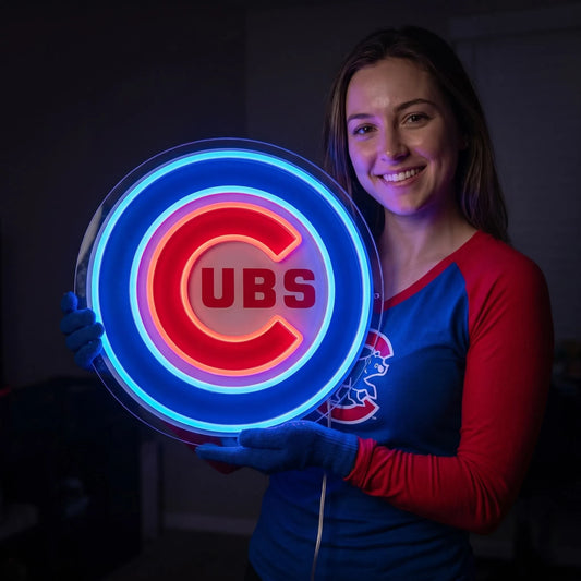 Chicago Cubs LED Neon Sign