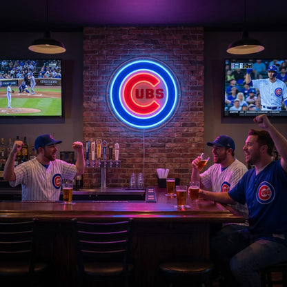 Chicago Cubs LED Neon Sign