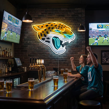 Jacksonville Jaguars LED Neon Sign