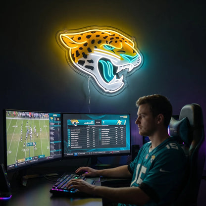 Jacksonville Jaguars LED Neon Sign