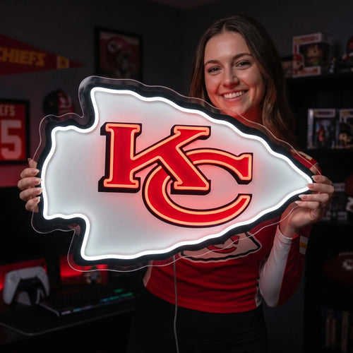 Kansas City Chiefs LED Neon Sign