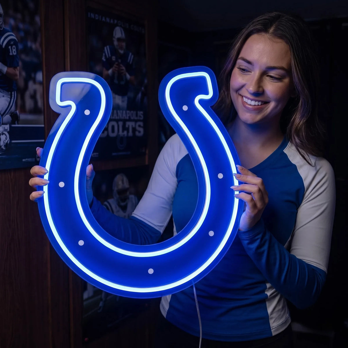 Indianapolis Colts LED Neon Sign