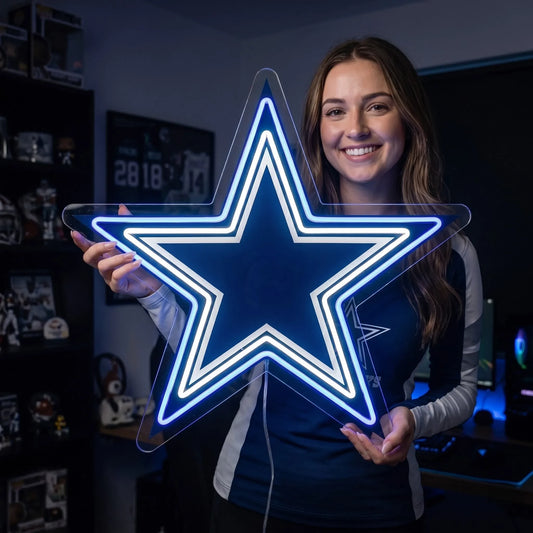 Dallas Cowboys LED Neon Sign