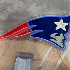 New England Patriots LED Neon Sign