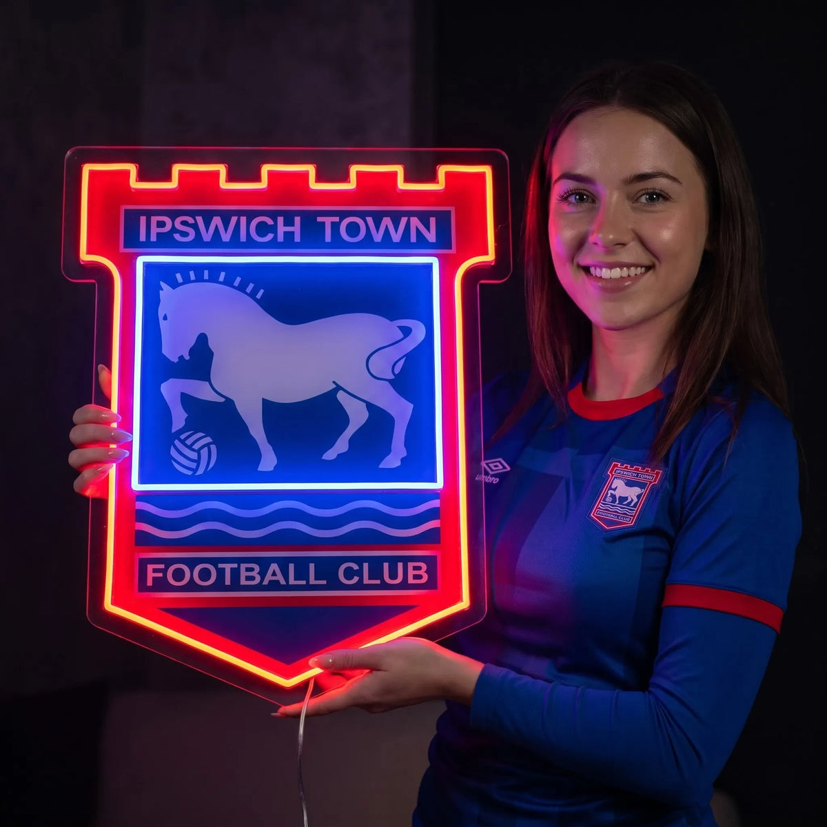 Ipswich Town FC LED Neon Sign