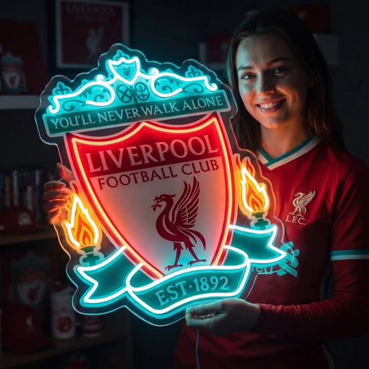 Liverpool FC LED Neon Sign