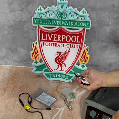 Liverpool FC LED Neon Sign