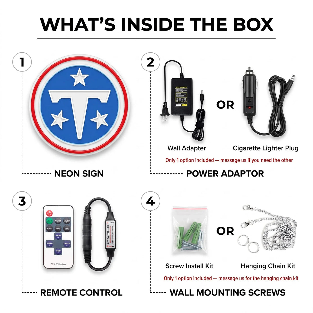 Indianapolis Colts LED Neon Sign