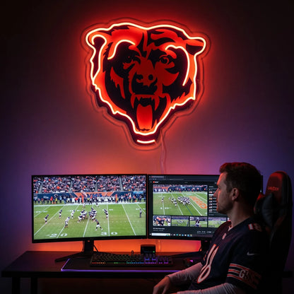 Chicago Bears LED Neon Sign