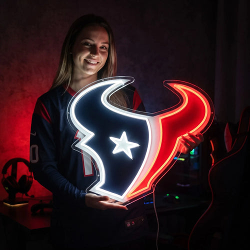 Houston Texans LED Neon Sign