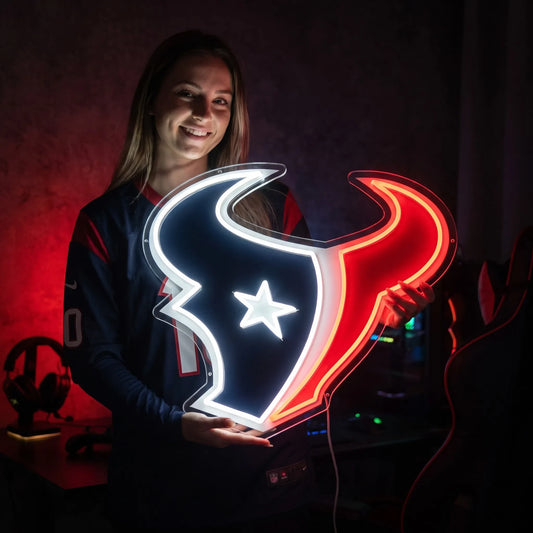 Houston Texans LED Neon Sign
