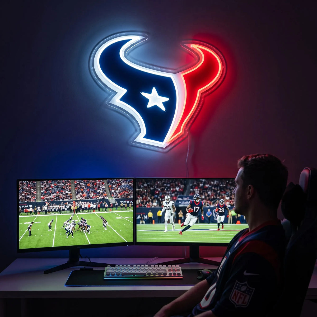 Houston Texans LED Neon Sign