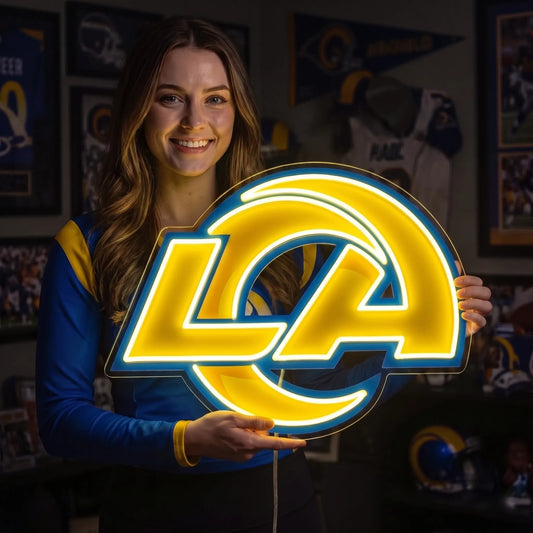 Los Angeles Rams LED Neon Sign