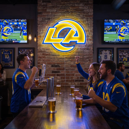 Los Angeles Rams LED Neon Sign