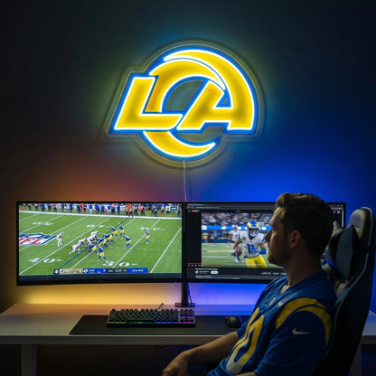 Los Angeles Rams LED Neon Sign