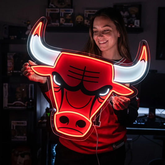 Chicago Bulls LED Neon Sign