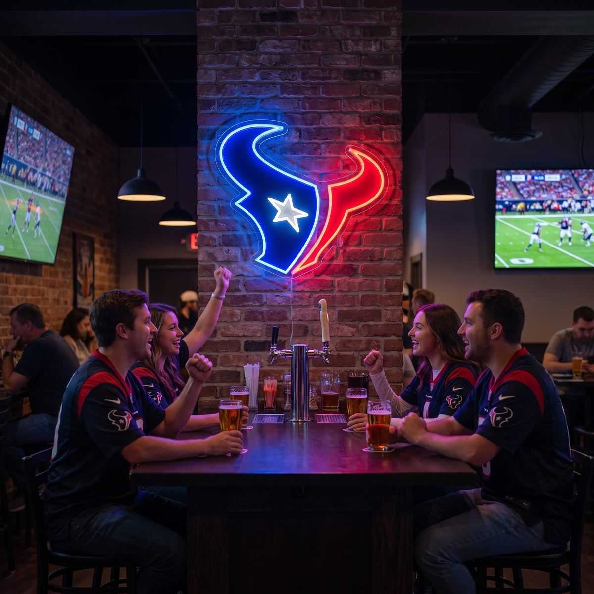 Houston Texans LED Neon Sign 02