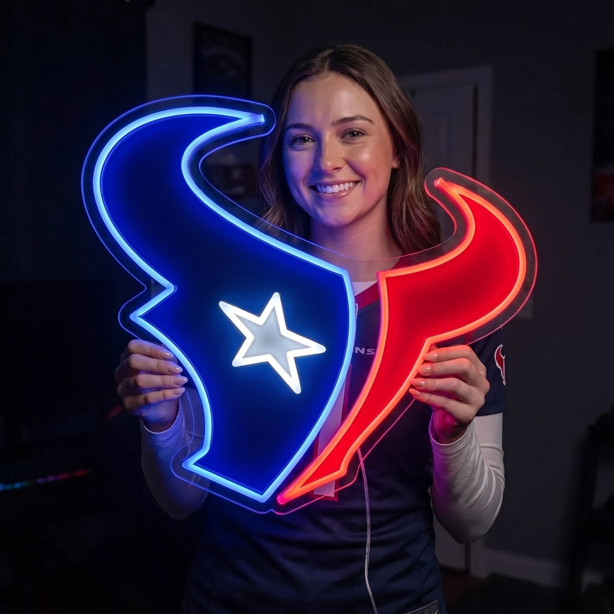 Houston Texans LED Neon Sign 02